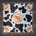 Cow Print Cowboy Silk Wild Rag