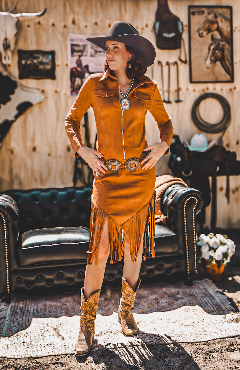 Cowpoke Style Dress