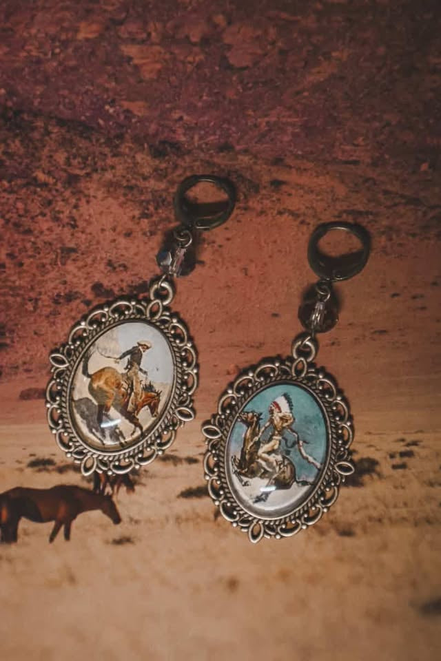 Remington Western Earrings