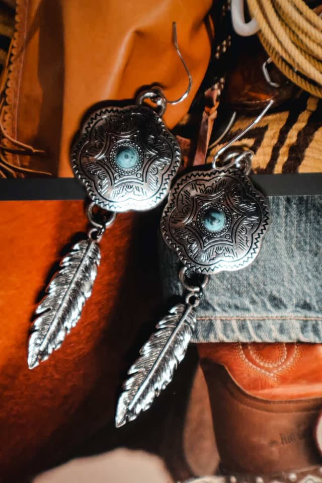 Concho Earrings