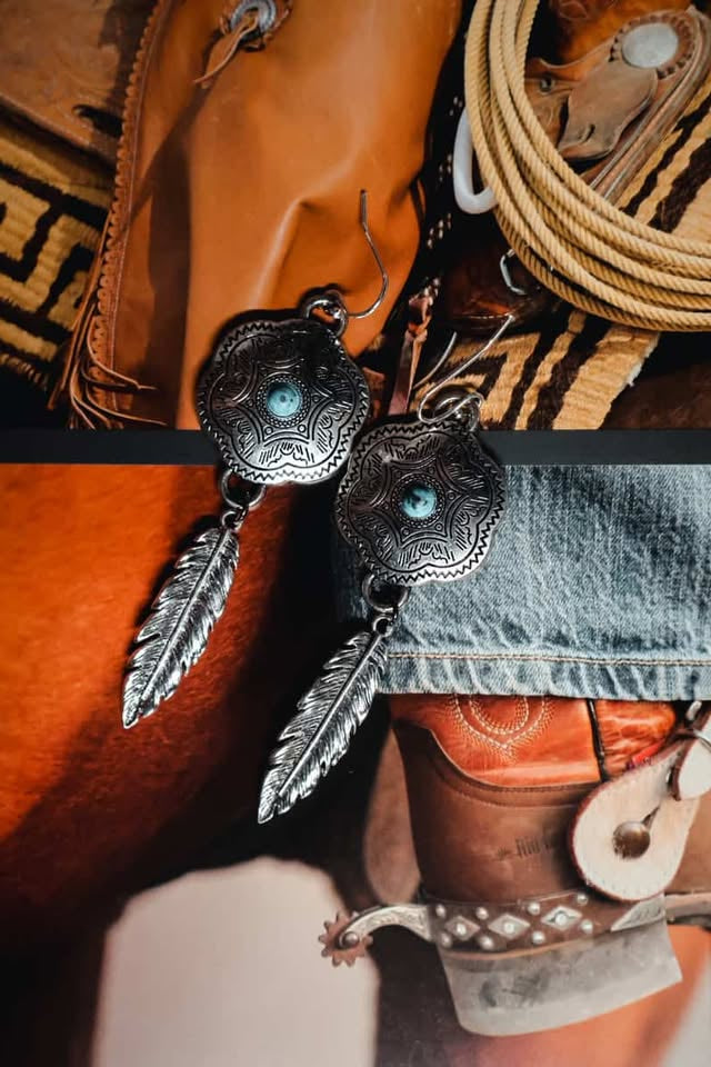Concho Earrings