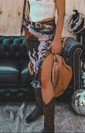 Cowgirl Sheek Maxi Skirt
