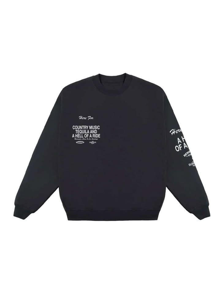 The Hell Of A Ride Crewneck