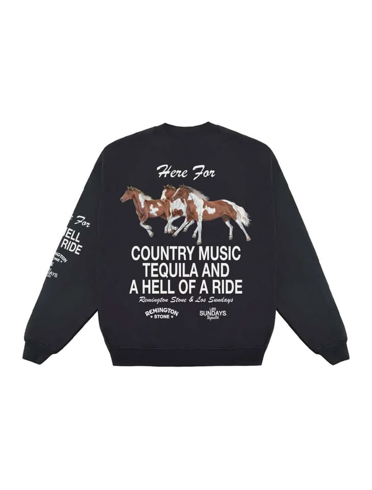 The Hell Of A Ride Crewneck