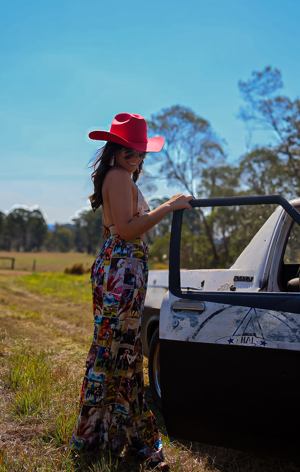RebbleRodeo Cowgirl Wide Leg Pants
