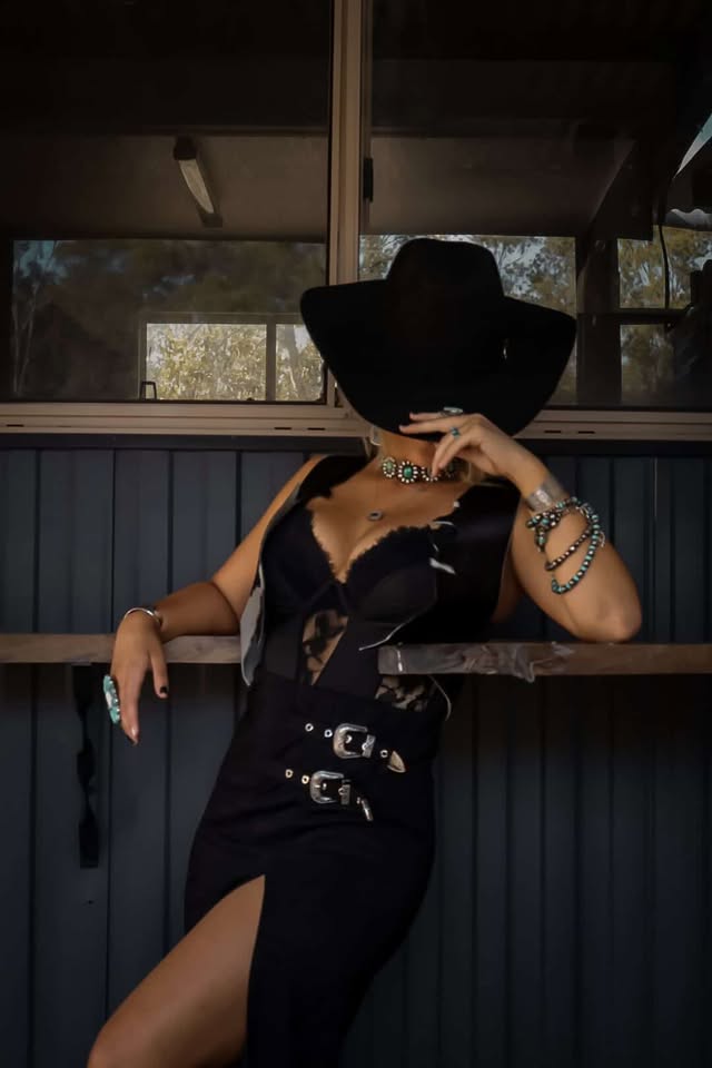 Western Faux Suede Maxi Skirt