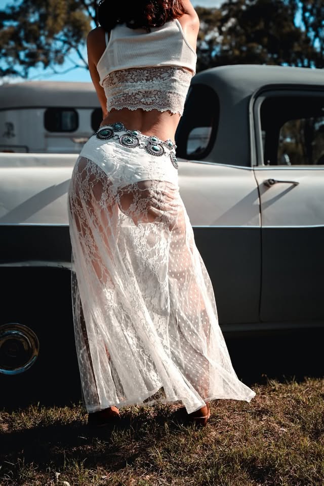 Ella Elegant Lace Skirt