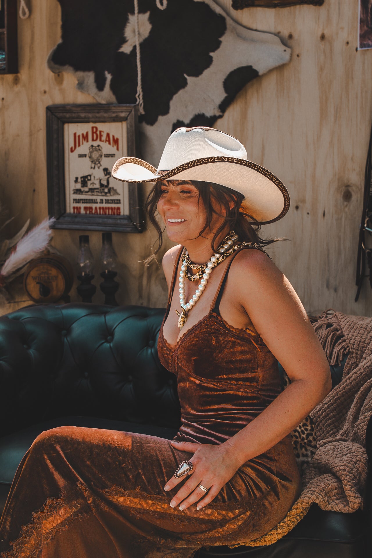 Whiskey Bent Maxi Dress
