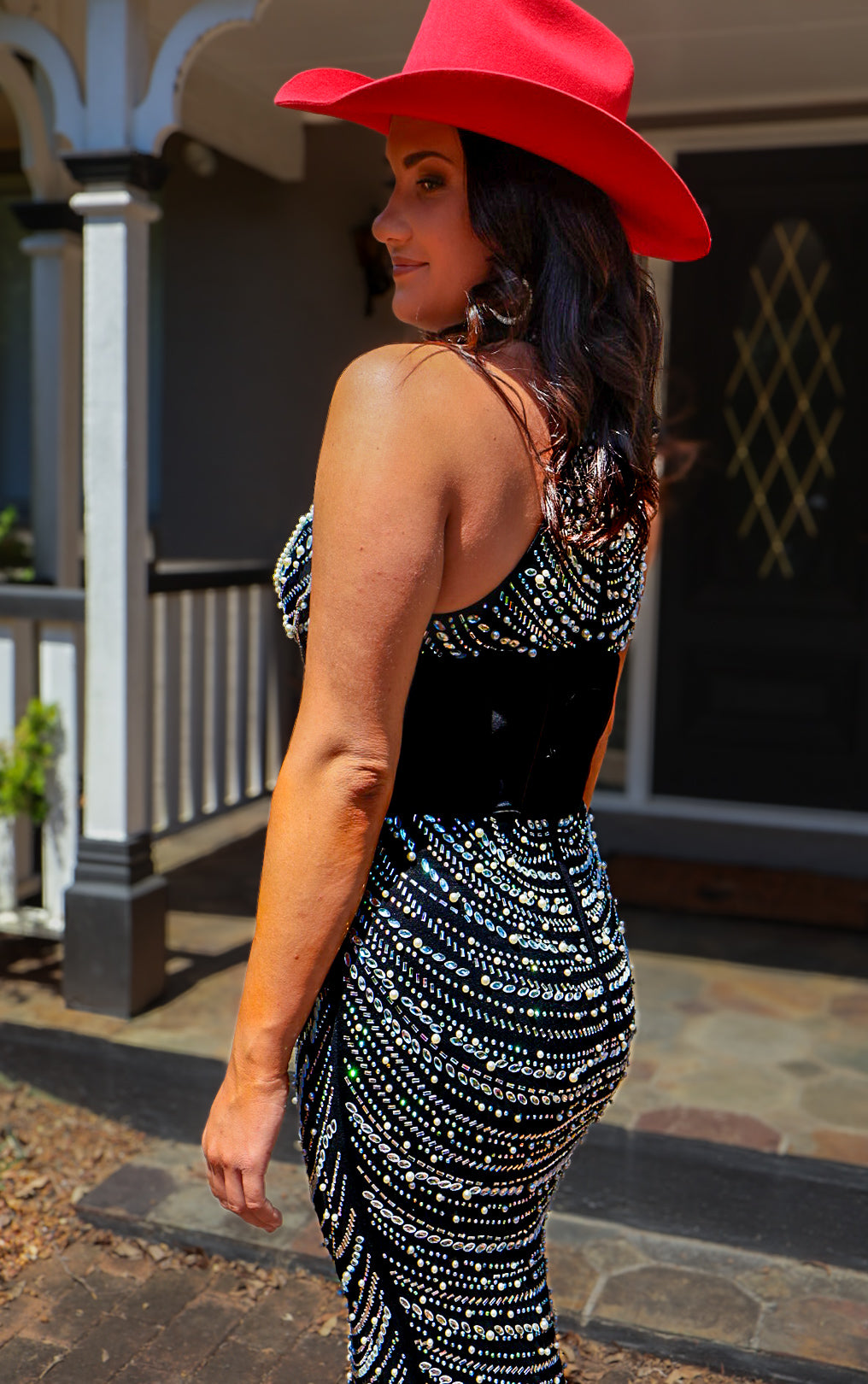 Pearl Of The Texian West Maxi Dress