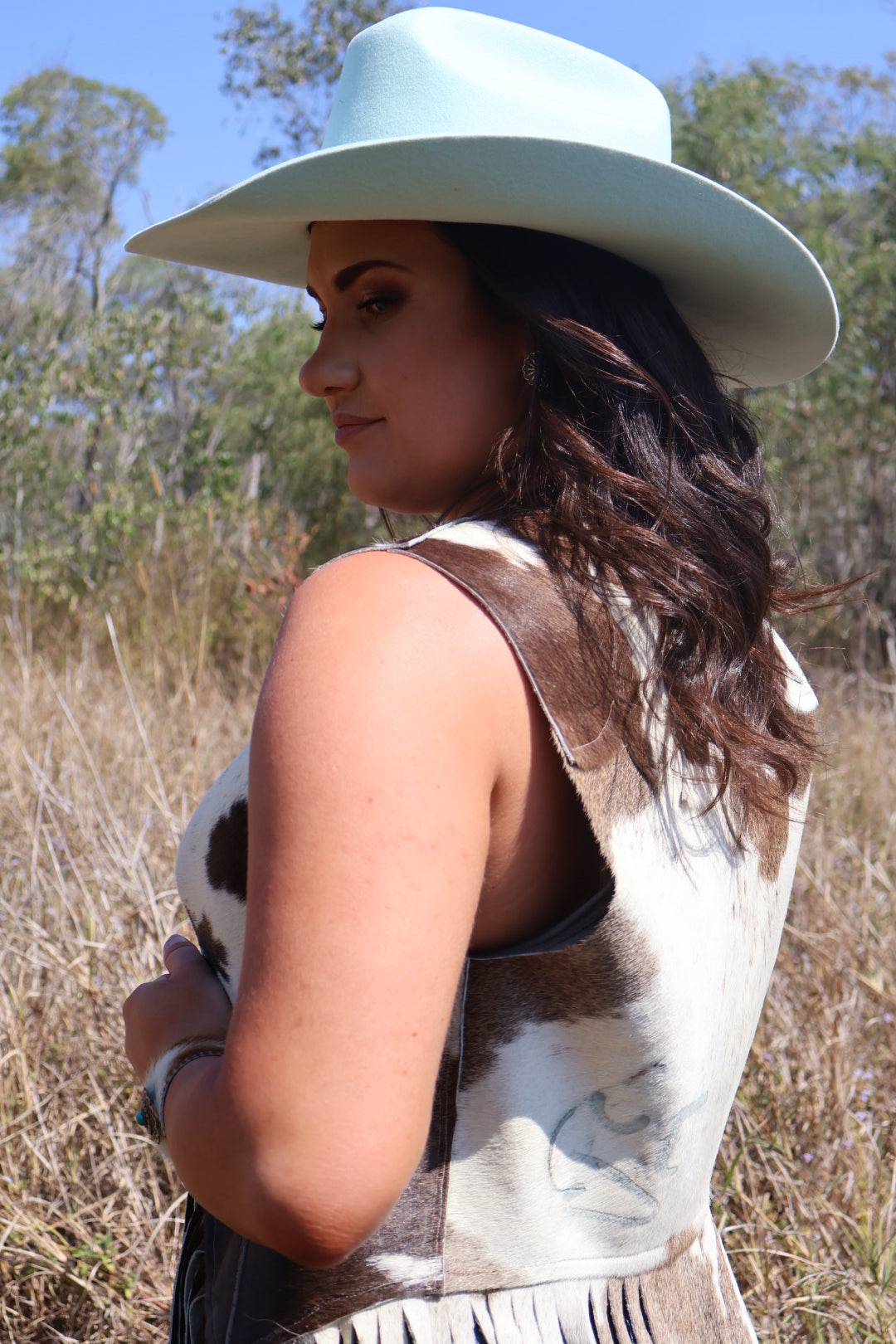 Mustang Cowboy Vest - Long Tassels