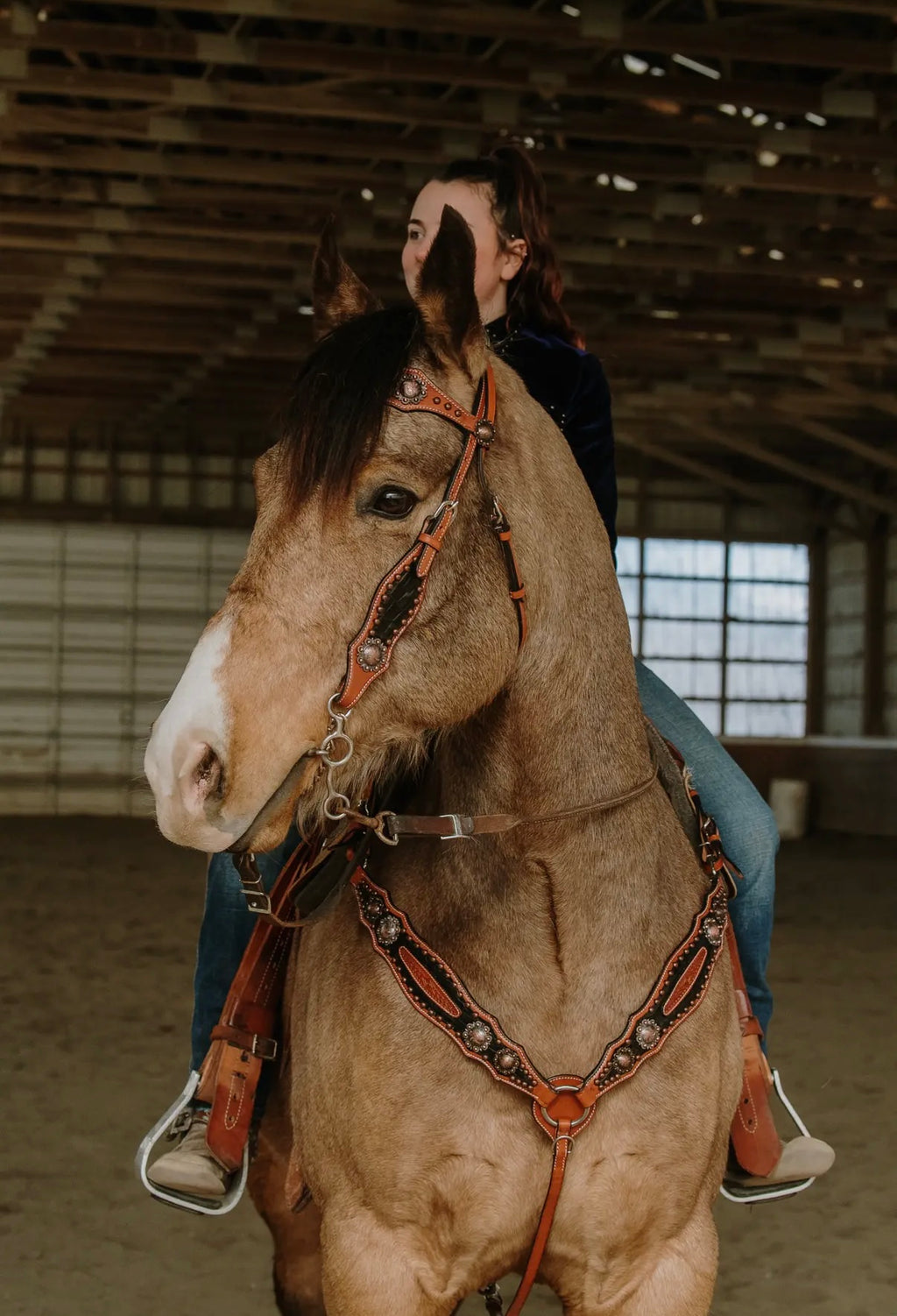 Jesse James Headstall and Breast Collar Set
