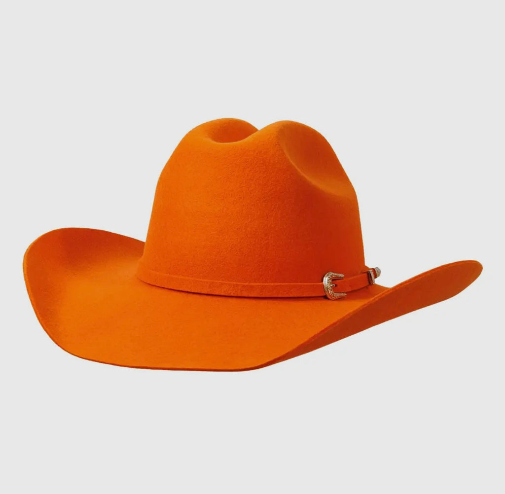 Pumpkin Spice Western Cowboy Hat