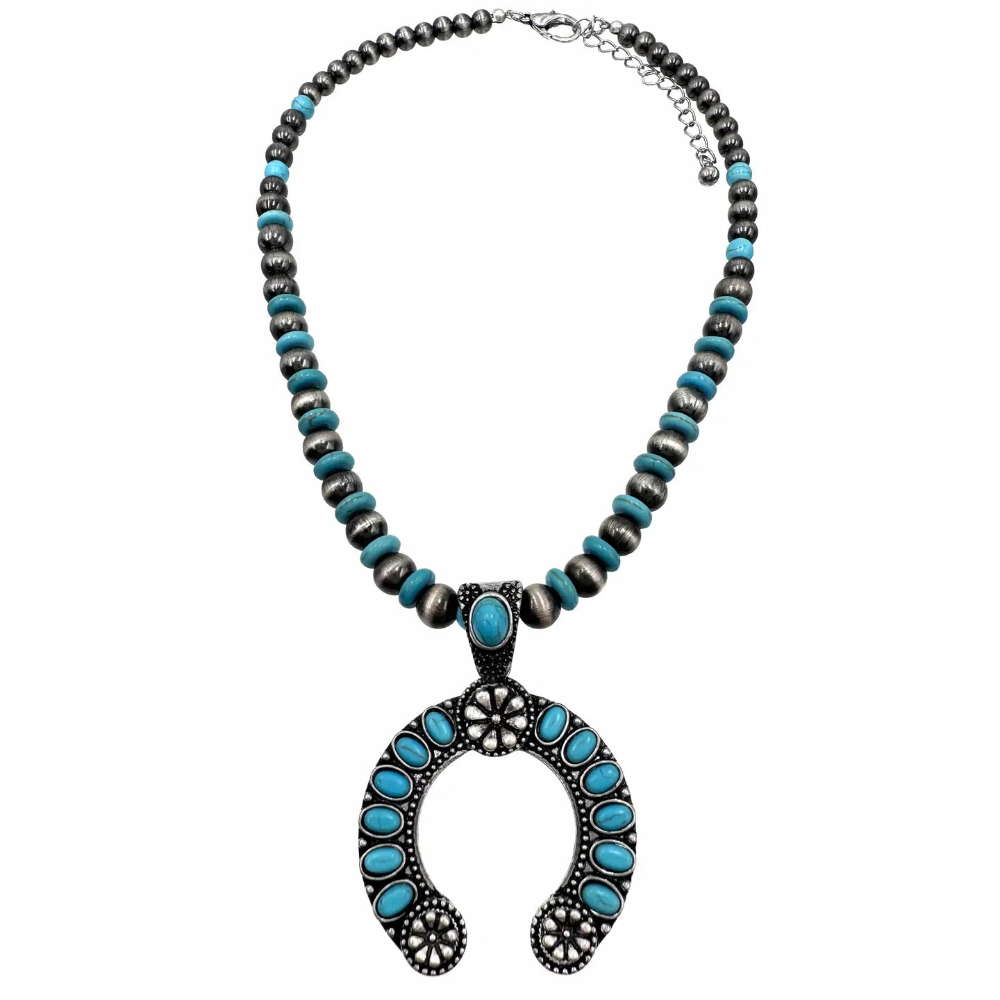 Squash Blossom Bead Necklace